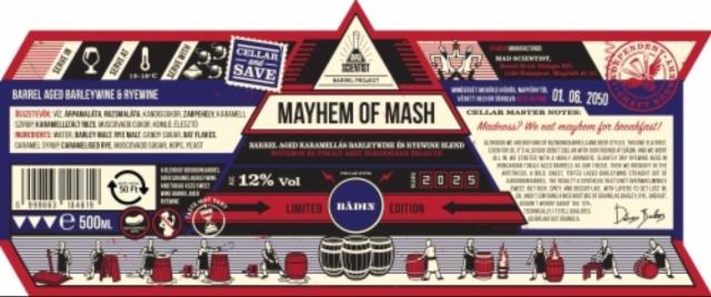 Mayhem of mash 12.0%, Mad Scientist, Hungary