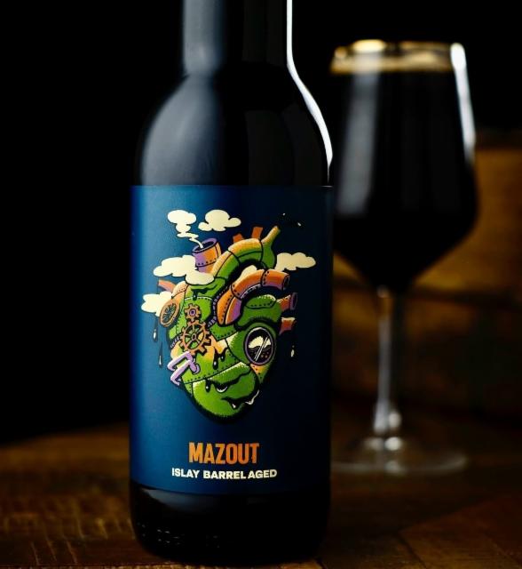 mazout islay barrelb aged 2025 11.4%, Hoppy Road, France