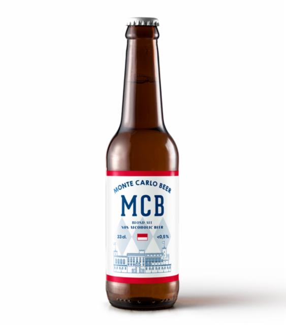 MCB Non alcoholic Blond Ale, Monte Carlo Beer