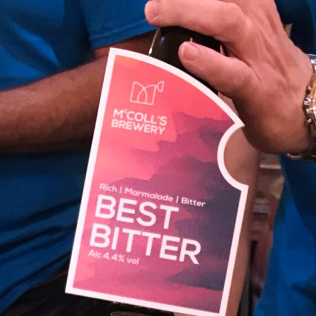 McColl's Best Bitter 4.4%, McColl's Brewery, England