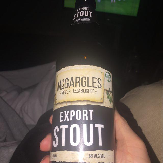 Export Stout 6.0%, McGargles, Ireland