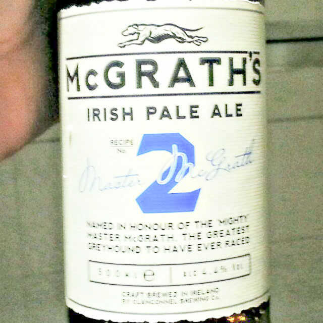 McGrath's Irish Pale Ale (No.2) 4.4%, Clanconnel, Ireland