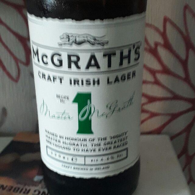 McGrath's Craft Irish Lager 4.6%, Clanconnel, Ireland