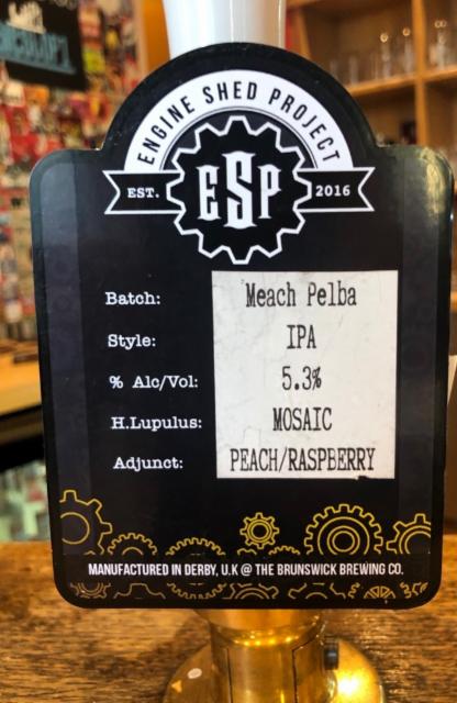 Meach Pelba 5.3%, Brunswick Brewing Company, England
