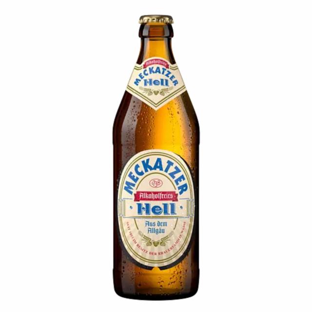 Meckatzer Hell Alkoholfrei 0.5%, Meckatzer Löwenbräu, Germany