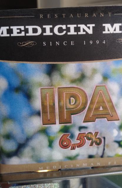 Medicin Man 6.5%, Hyvinkään Oma Panimo, Finland