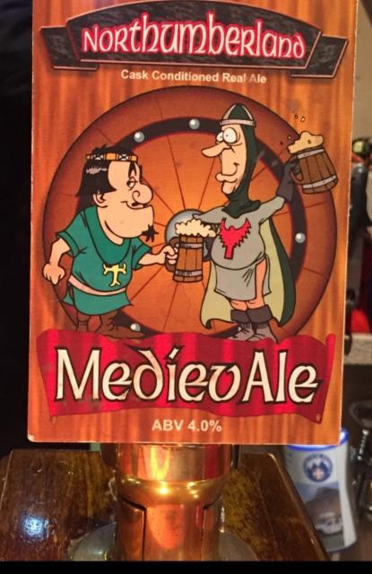 MedievAle 4.0%, Northumberland Brewery, England