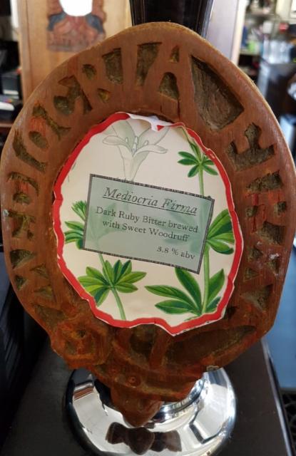 Mediocria Firma 3.8%, Foragers Brewery, England