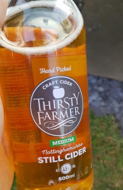 Medium Nottinghamshire Still Cider 4.5%, Thirsty Farmer, England