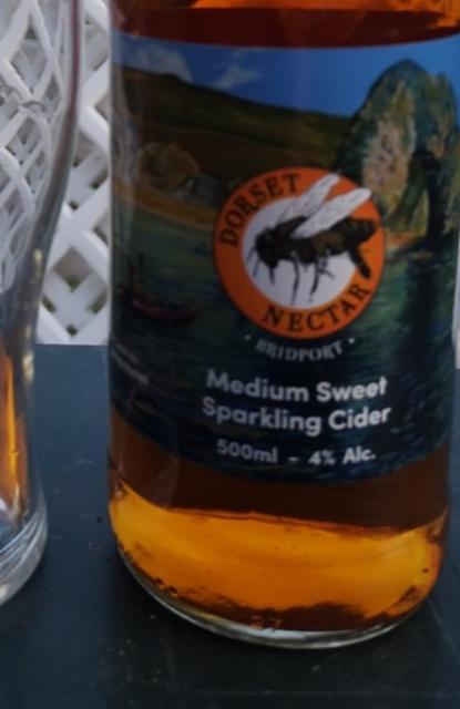 Medium Sweet Sparkling Cider 4.0%, Dorset Nectar Cider, England