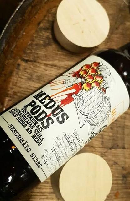Medus Pods 5.9%, Mūrbūdu Sidra Darītavas, Latvia