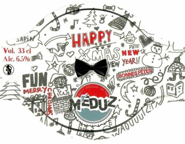 Méduz Ambrée X-Mas 6.5%, Brasserie Artisanale Méduz, France