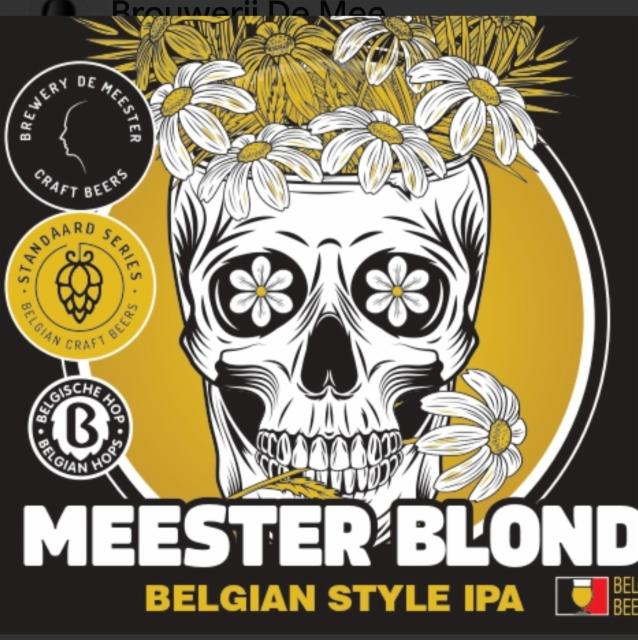 Meester Blond IPA 7.5%, Brewery De Meester, Belgium
