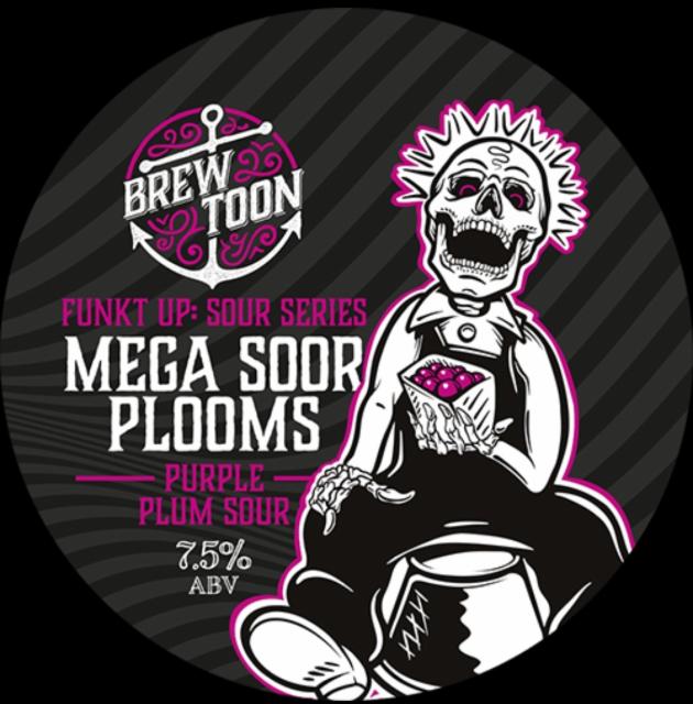 Mega Soor Plooms 7.5%, Brew Toon, Scotland