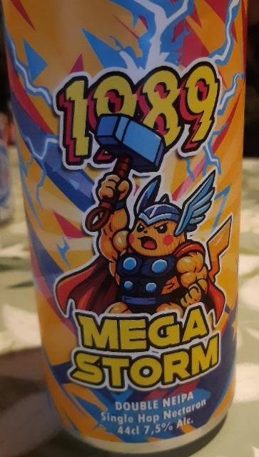 Mega Storm 7.5%, 1989 Brewing, France