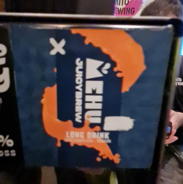 Mehu Juicybrew: Passionhedelmä Appelsiini Lonkero 5.2%, Kimito Brewing, Finland