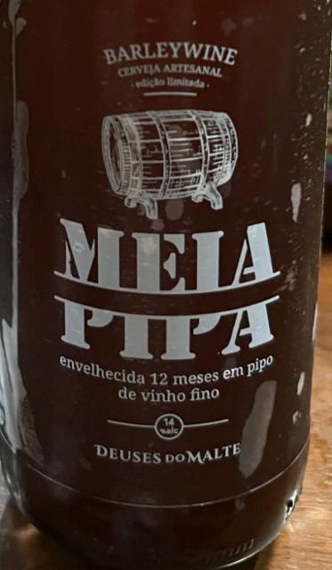 Meia Pipa 14.0%, Deuses do Malte, Portugal