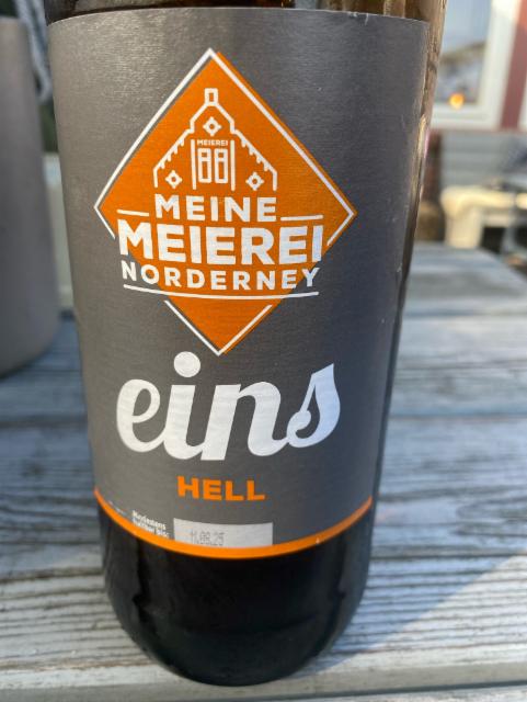 Meiner Meierei Eins Hell 5.2%, Lammbrauerei Hilsenbeck - Gruibinger Bier, Germany