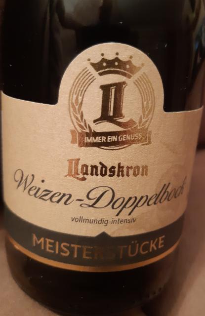 Meisterstücke Weizen-Doppelbock 7.4%, Landskron Brauerei, Germany