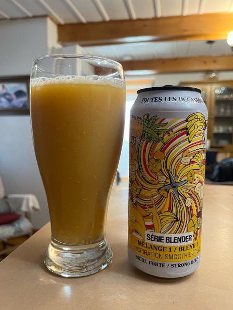 Série Blender: Mélange 1 / Blend 1 5.9%, Lagabière Brasserie Artisanale, Canada