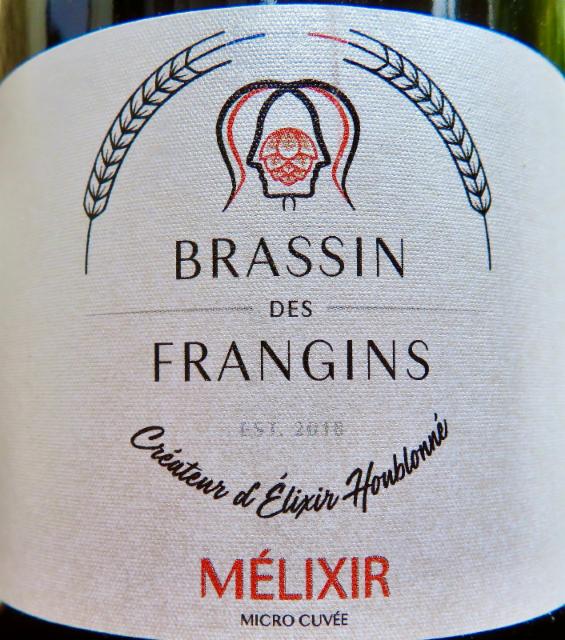 Mélixir 6.5%, Brassin Des Frangins, France