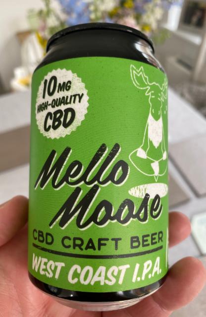 Mello Moose CBD West Coast I.P.A. 5.6%, Glen Affric Brewery, England