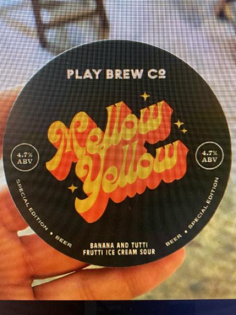 Mellow Yellow 4.7%, Play Brew Co, England