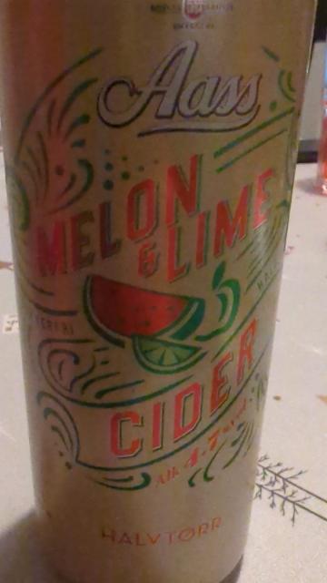 melon & lime cider 4.7%, Aass Bryggeri, Norway