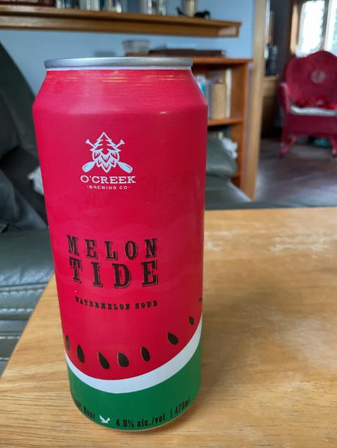 Melon Tide Watermelon Sour 4.0%, O'Creek, Canada
