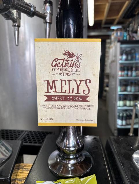 Melys, Gethin's Pembrokeshire Cyder