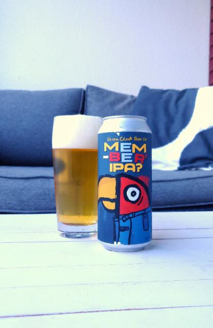 Member IPA? 7.0%, Green Cheek Beer Co., United States