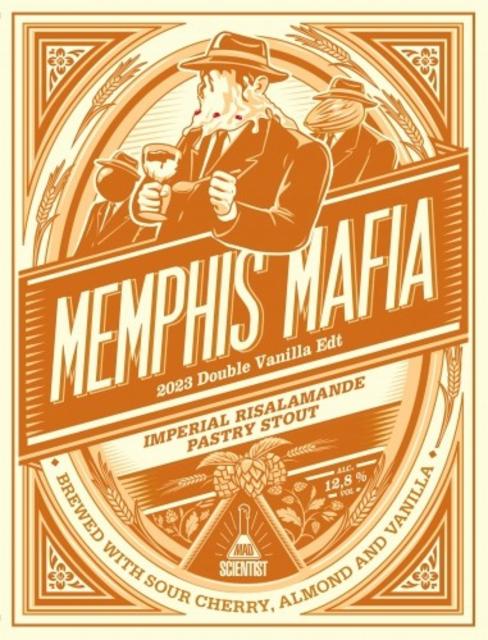 Memphis Mafia 2023 Double Vanilla Edt 12.8%, Mad Scientist, Hungary