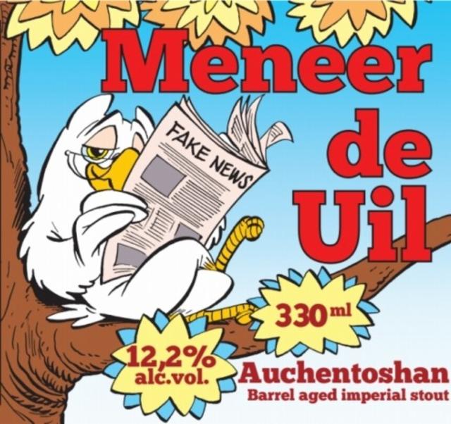 Meneer De Uil - Auchentoshan BA 12.2%, Uiltje Brewing Co, Netherlands