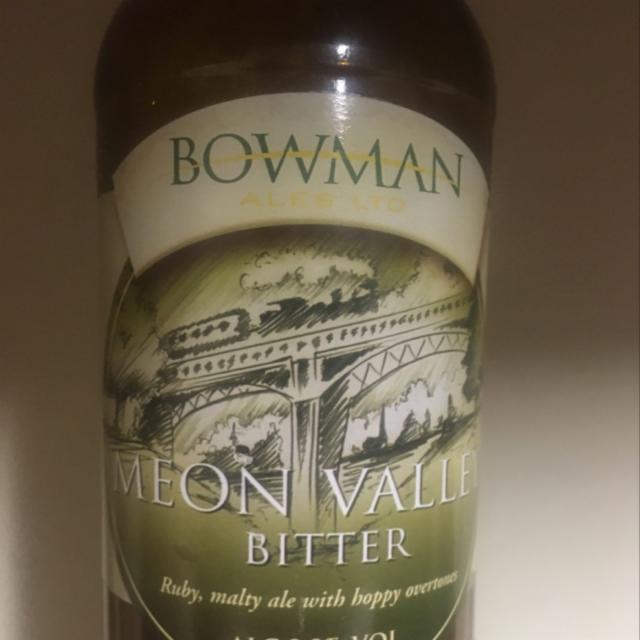 Meon Valley Bitter 3.9%, Bowman Ales Ltd, England