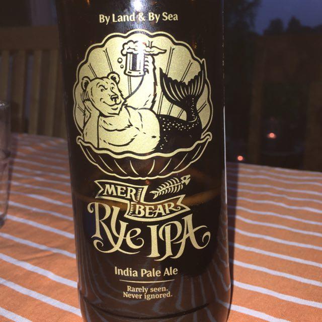 Mer Bear Rye IPA 7.5%, Coronado Brewing Company, United States