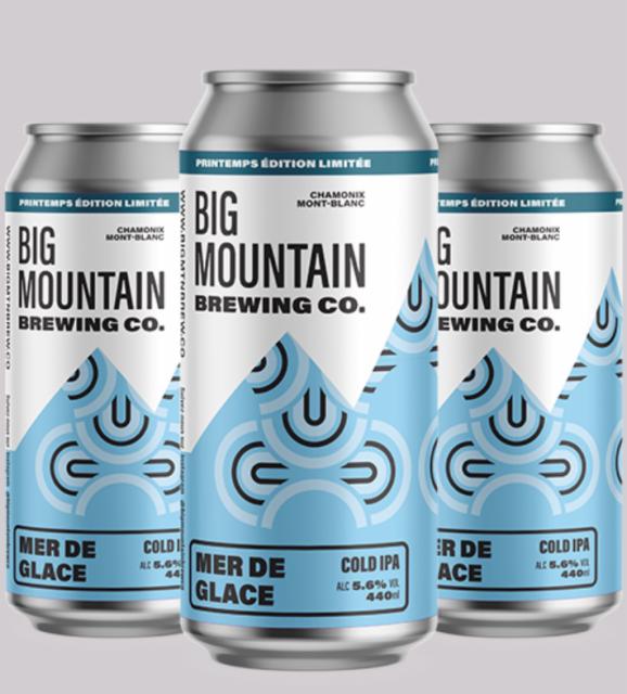 Mer de glace 5.6%, Big Mountain Brewing Co., France