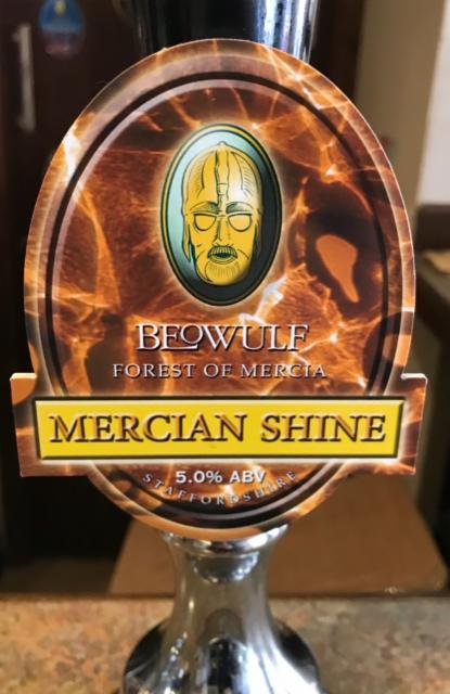 Mercian Shine 5.0%, Beowulf Brewing Company, England