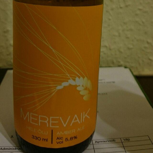 Merevaik 5.8%, Saue Õlleköök OÜ, Estonia