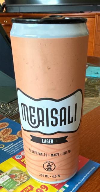 Merisali lager 4.5%, Mallassepät, Finland