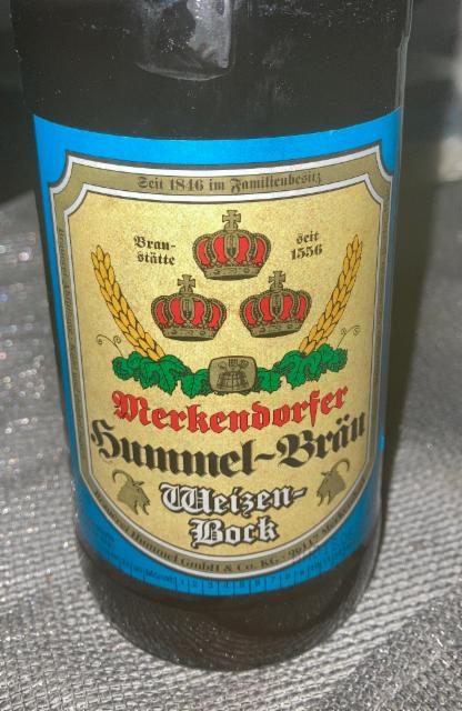Merkendorfer Weizen-Bock 7.1%, Brauerei Hummel, Germany