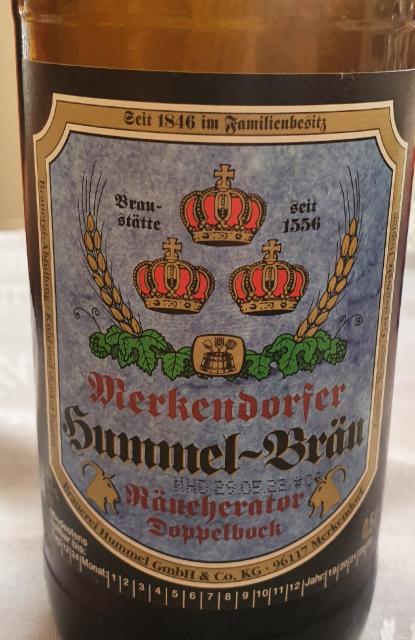 Merkendorfer Räucherator Doppelbock 8.1%, Brauerei Hummel, Germany