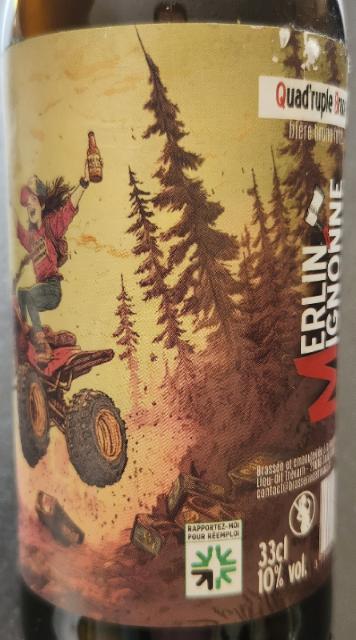 Merlin Mignonne 10.0%, Brasserie De Trévarn (Mignonne), France