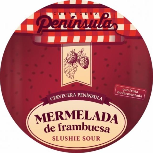 Mermelada De Frambuesa 5.8%, Cervecera Península, Spain