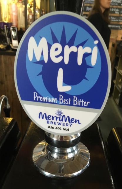 Merri L 4.0%, Merrimen Brewing Ltd., England