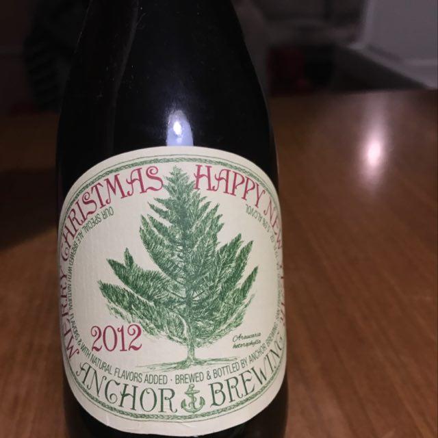 Merry Christmas & Happy New Year (2012) 5.5%, Anchor Brewing Company, United States