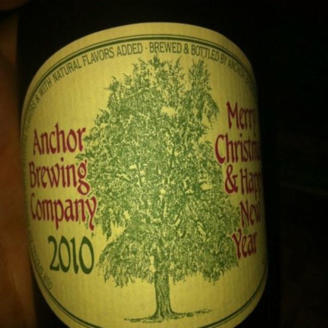Merry Christmas & Happy New Year (2010) 5.5%, Anchor Brewing Company, United States
