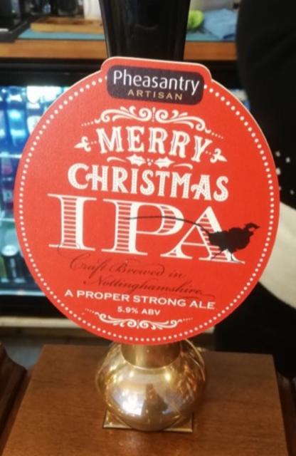 Merry Christmas IPA 5.0%, Pheasantry Brewery, England
