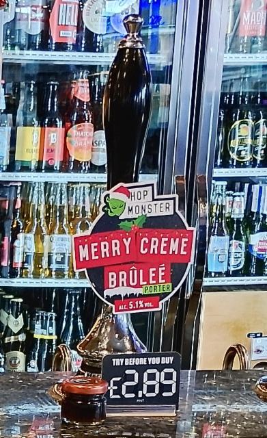 merry creme brulee, George's Brewery