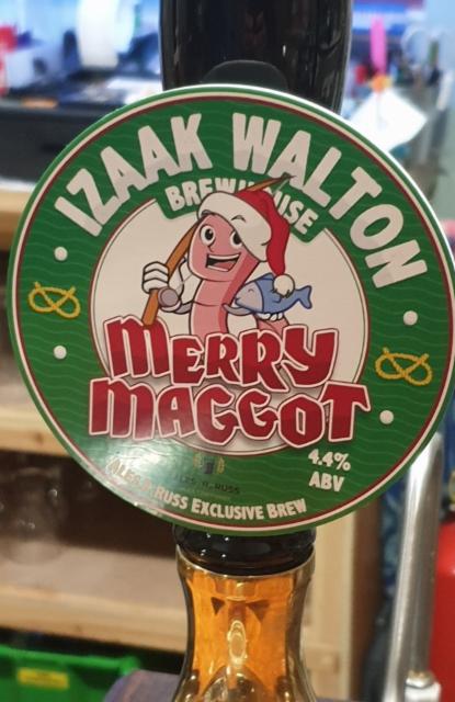 Merry Maggot 4.4%, Izaak Walton Brewhouse Limited, England
