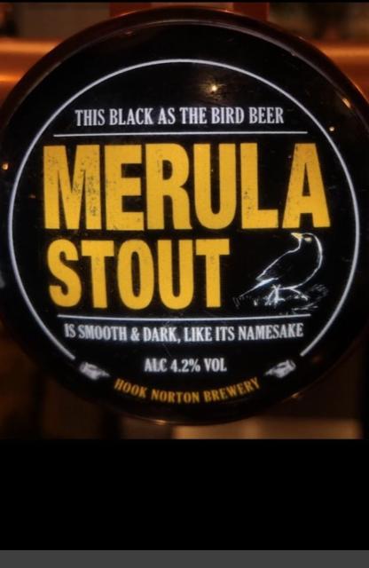Merula Stout 4.2%, Hook Norton Brewery, England